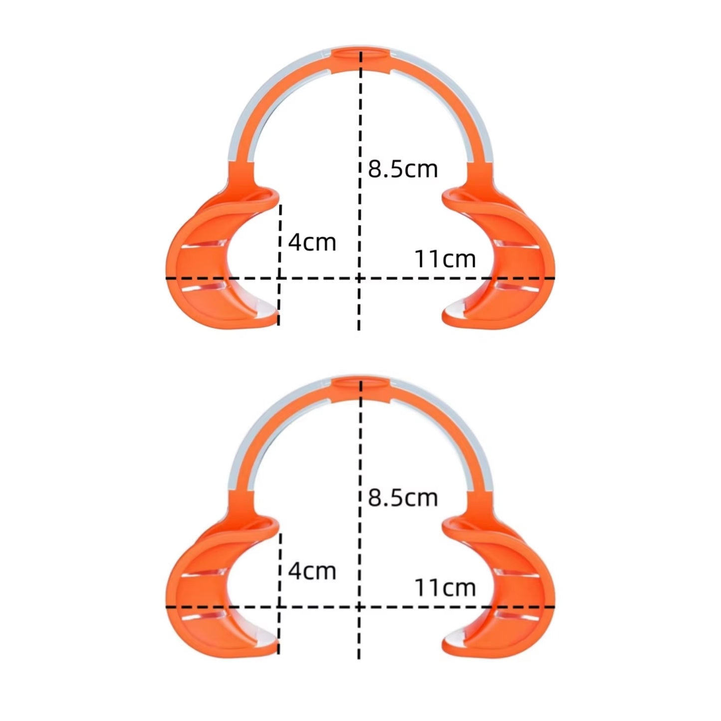 Dental Mouth Opener Soft Silicone C-Shape Intraoral Lip Cheek Retractor Orthodontic Expander Dentistry Oral Care Tool Materials