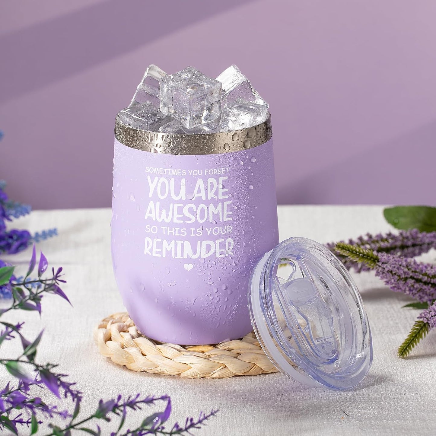 Birthday Gifts for Women,Unique Birthday Presents Friendship Gift Purple Relaxing Self Care Set Ideas for Women Care Package Gifts Basket for Women Mom Sister Best Female Friend Gifts Box