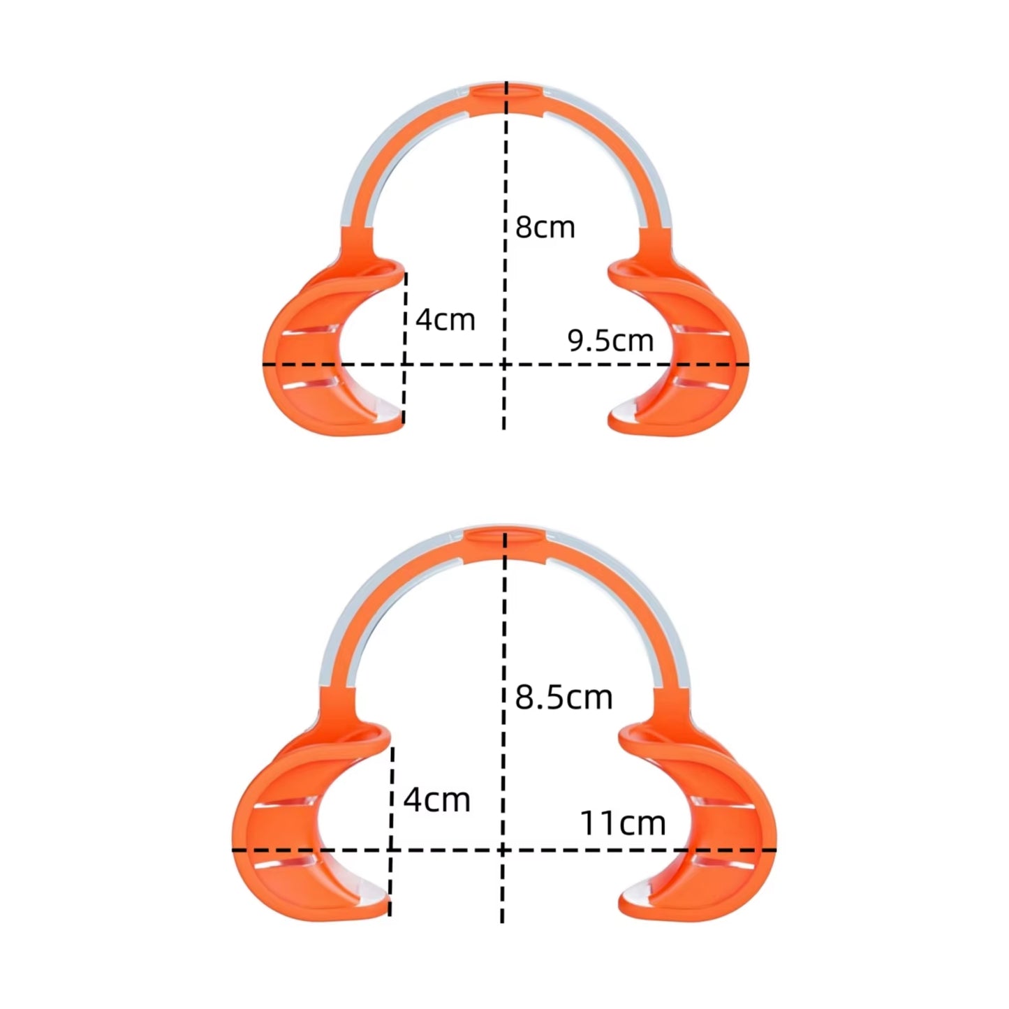 Dental Mouth Opener Soft Silicone C-Shape Intraoral Lip Cheek Retractor Orthodontic Expander Dentistry Oral Care Tool Materials