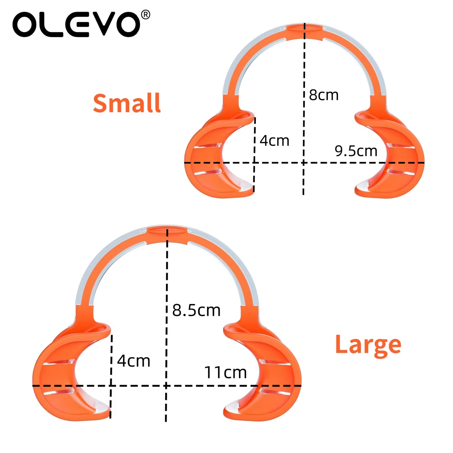 Dental Mouth Opener Soft Silicone C-Shape Intraoral Lip Cheek Retractor Orthodontic Expander Dentistry Oral Care Tool Materials