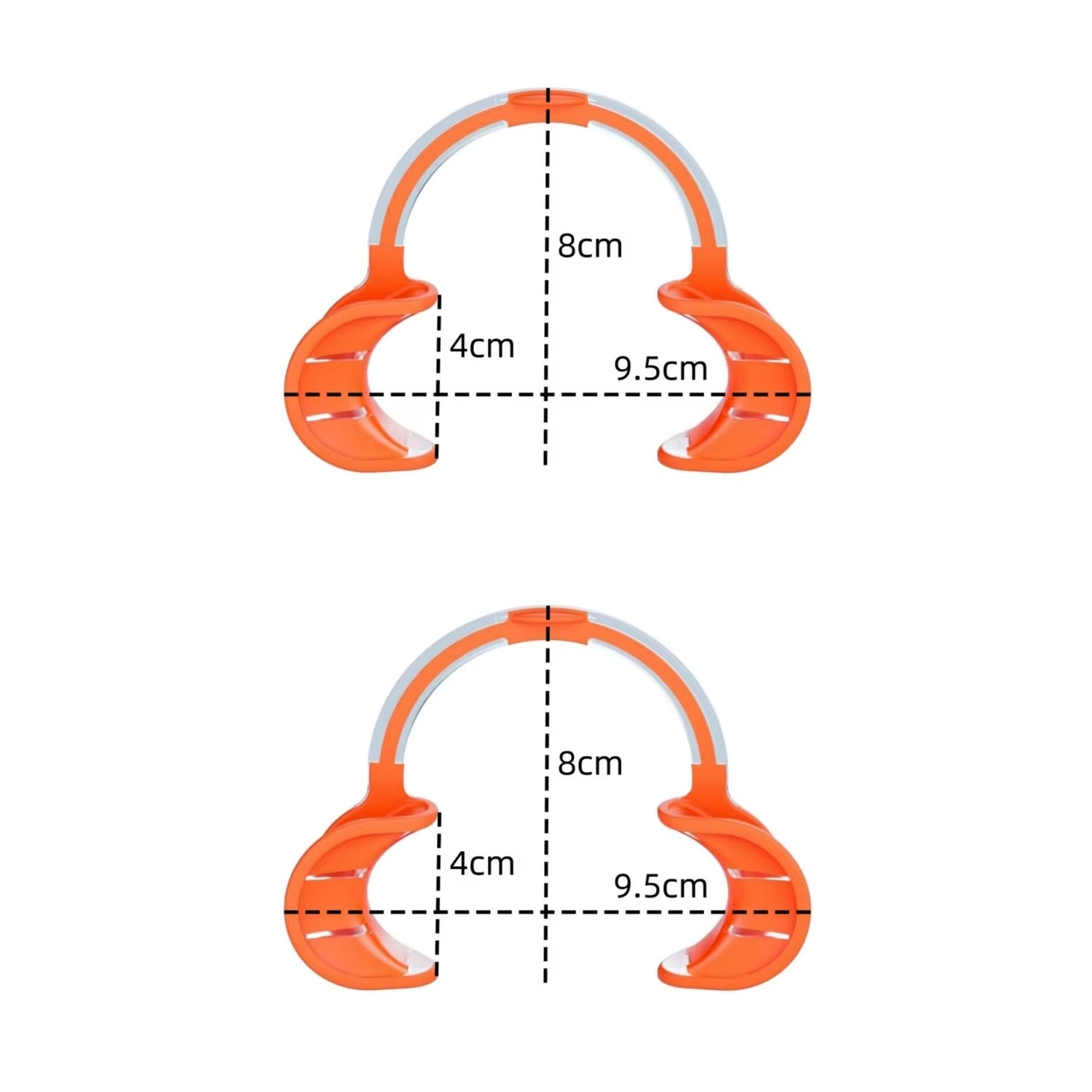 Dental Mouth Opener Soft Silicone C-Shape Intraoral Lip Cheek Retractor Orthodontic Expander Dentistry Oral Care Tool Materials